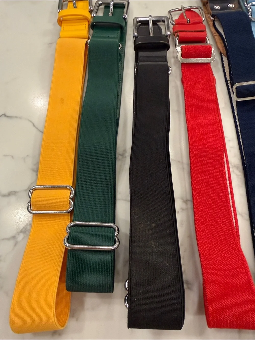 Kids Elastic Belts baseball softball belts